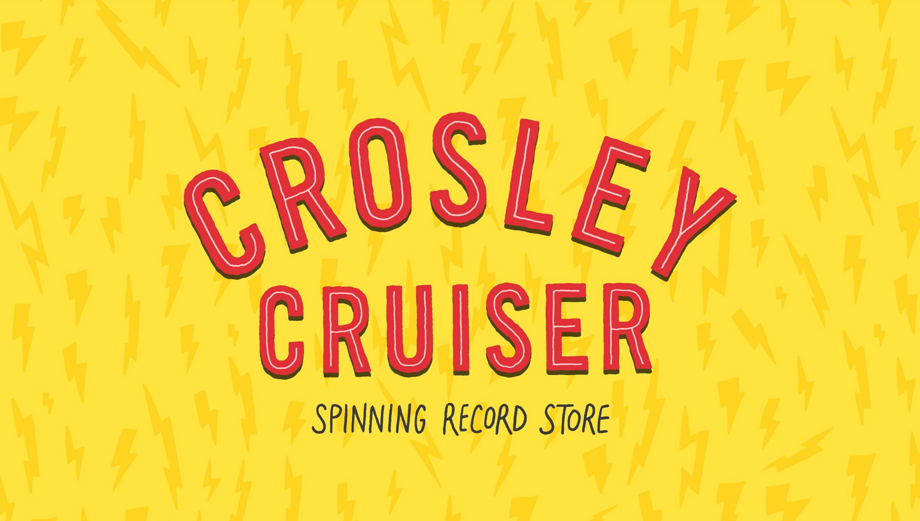 Image of the Crosley Cruider Spinning Record Store logo