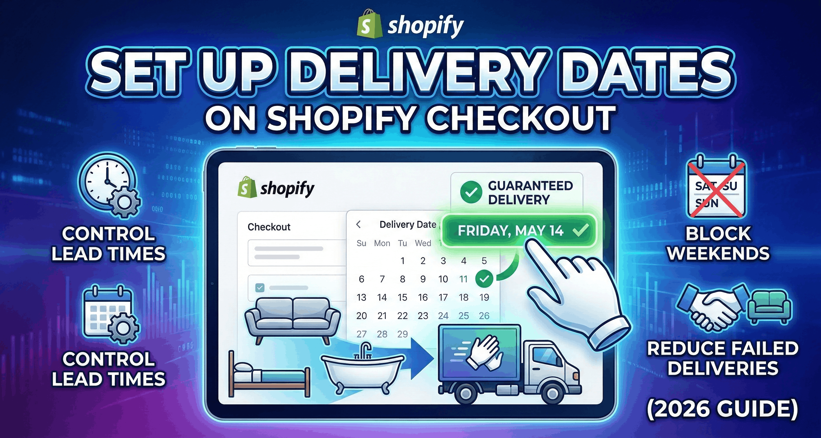 How to Set Up Delivery Dates on Shopify Checkout (2026 Guide)