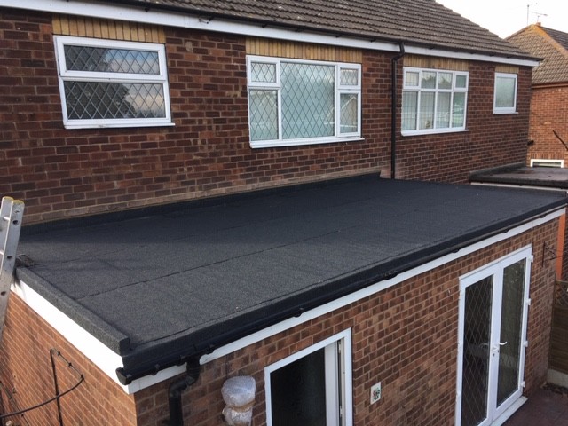 Flat Felt Roofs on Post-War Extensions