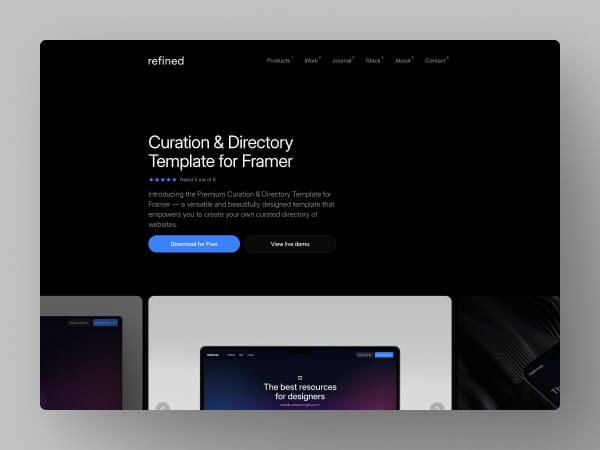 Framer Directory Template