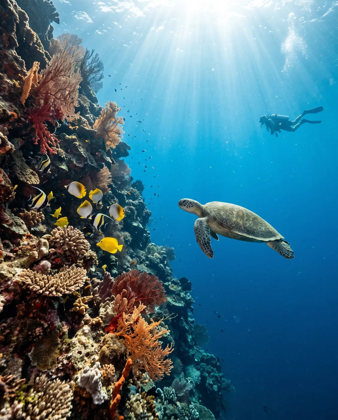 House reef dive