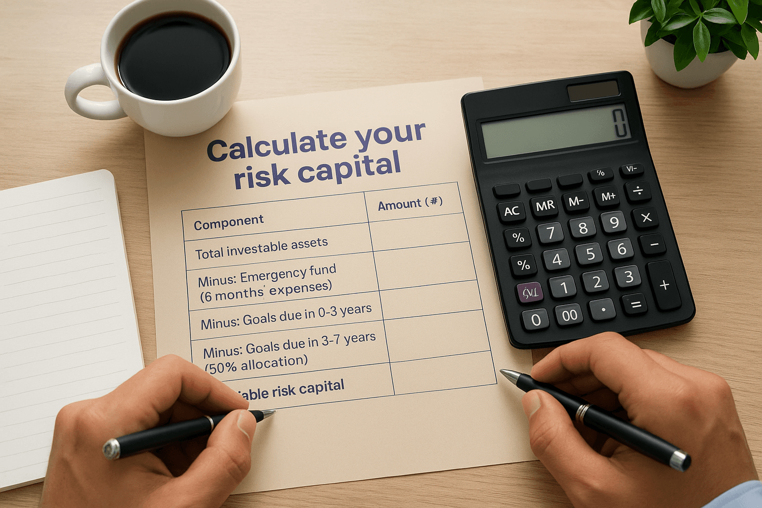 Calculate your risk capital