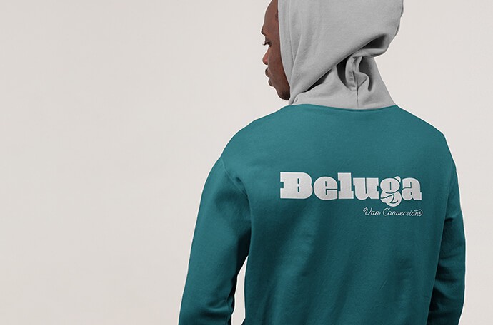 Beluga Van Conversions Hoodie mockup