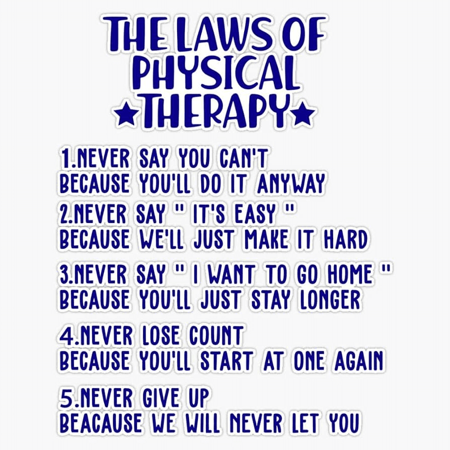 Physical Therapy Team Names - tens commandments electrical stimulation