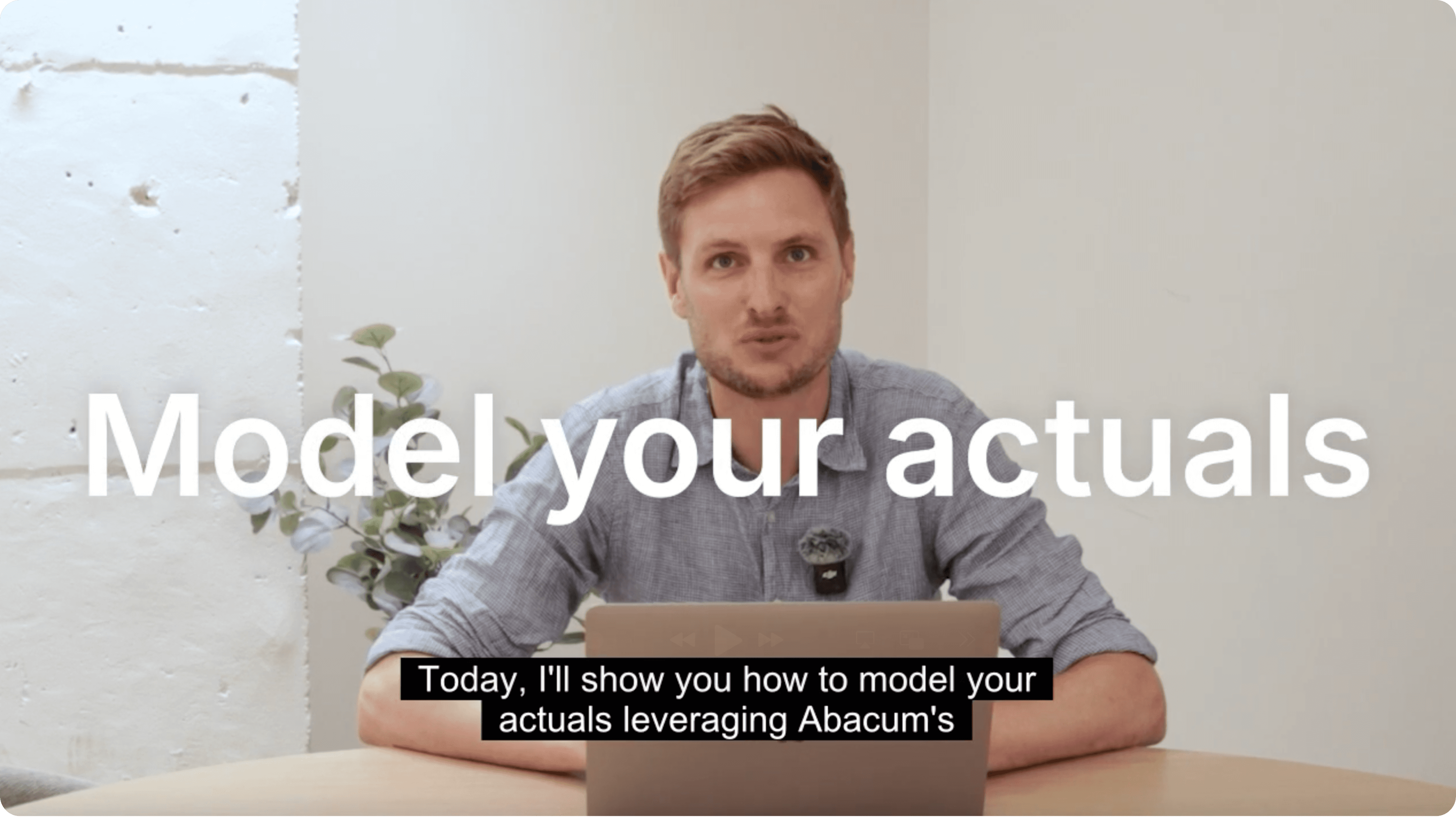 Model multi-dimensional actuals
