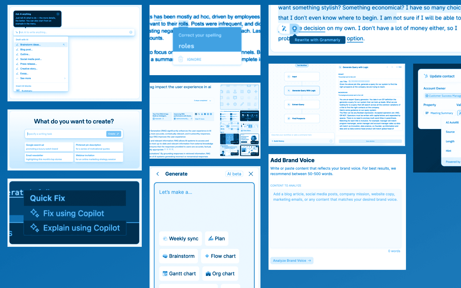 Comparison of AI implementation patterns showing intelligent form-filling versus conversational chatbot approaches