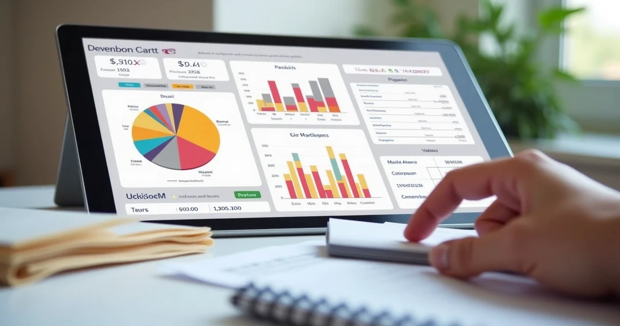 Tela de sistema mostrando controle financeiro de salão