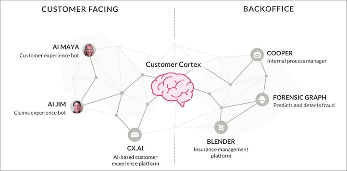 AI chatbots for customer experience at Lemonade