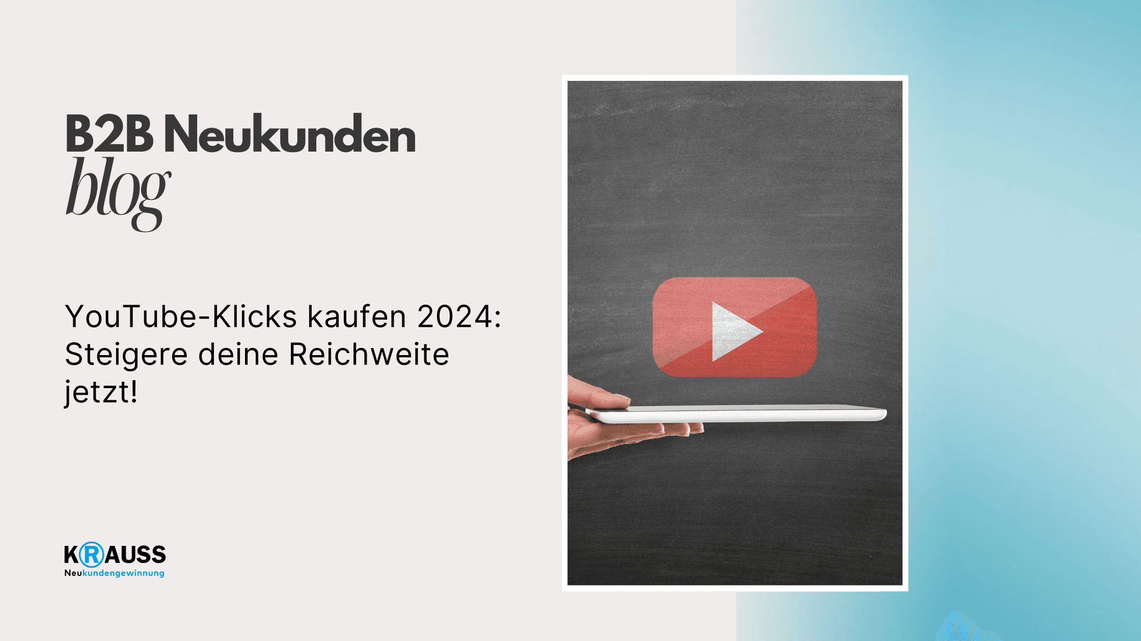 YouTube-Klicks kaufen 2024: Steigere deine Reichweite jetzt!