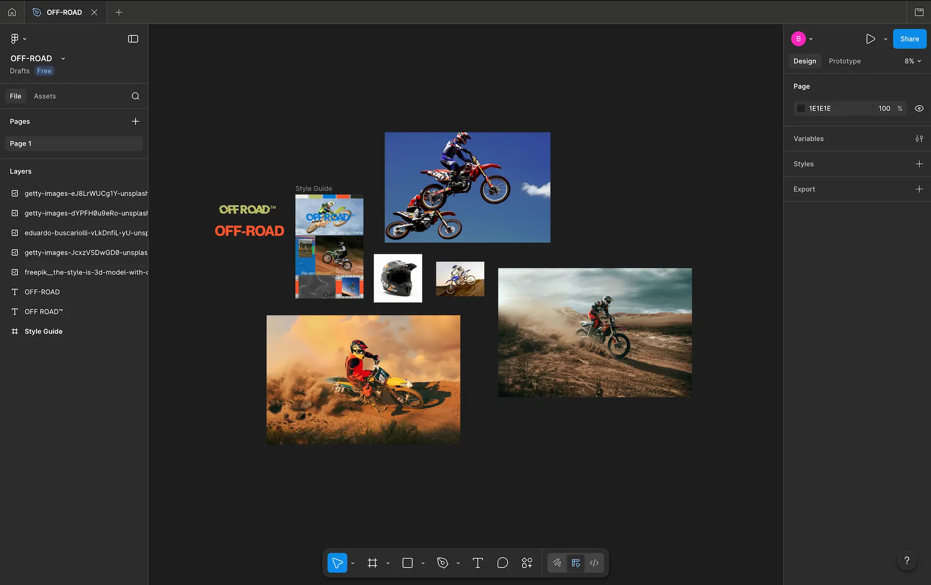 old site hero design