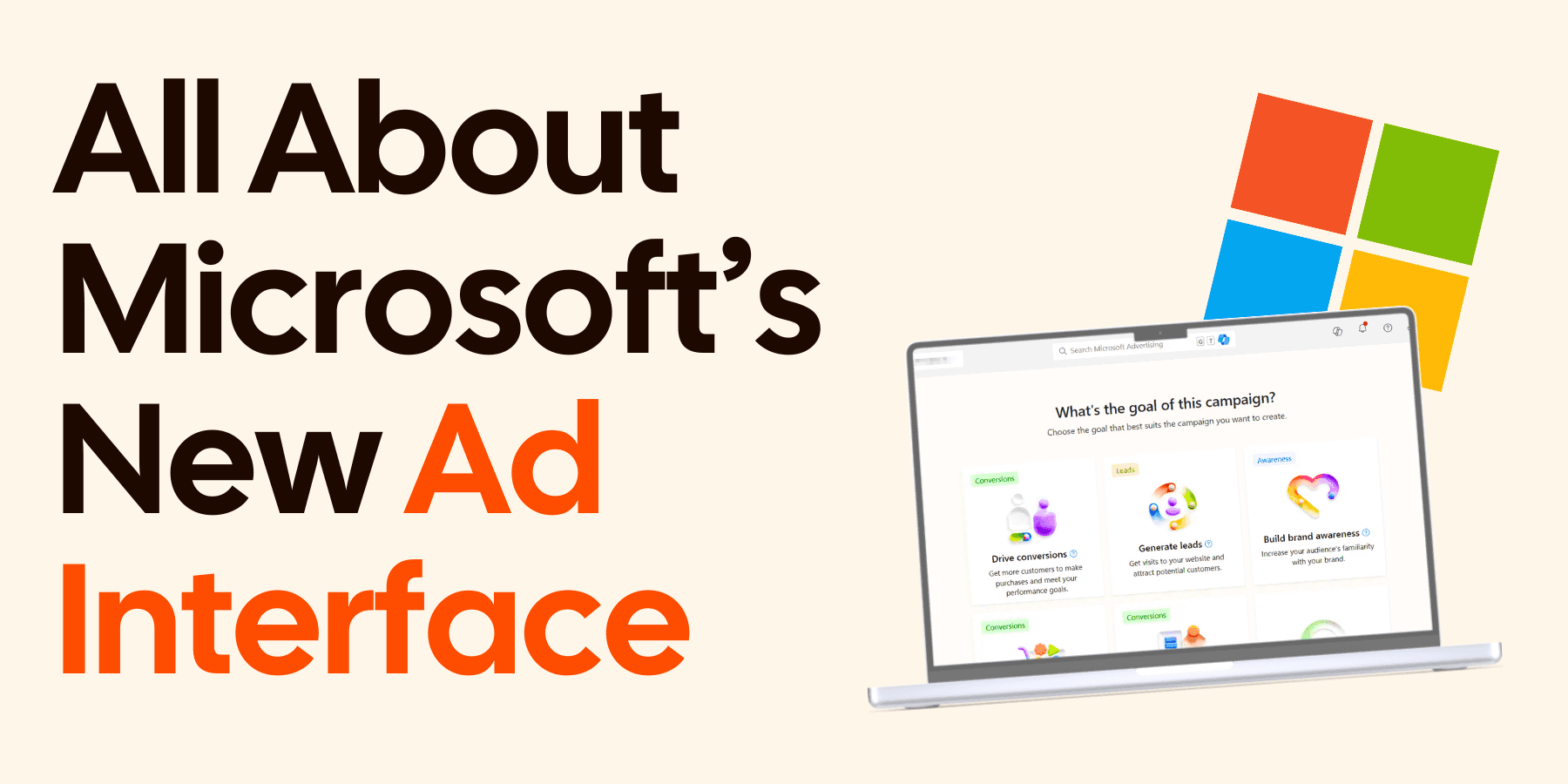 All about Microsoft's new ad interface.