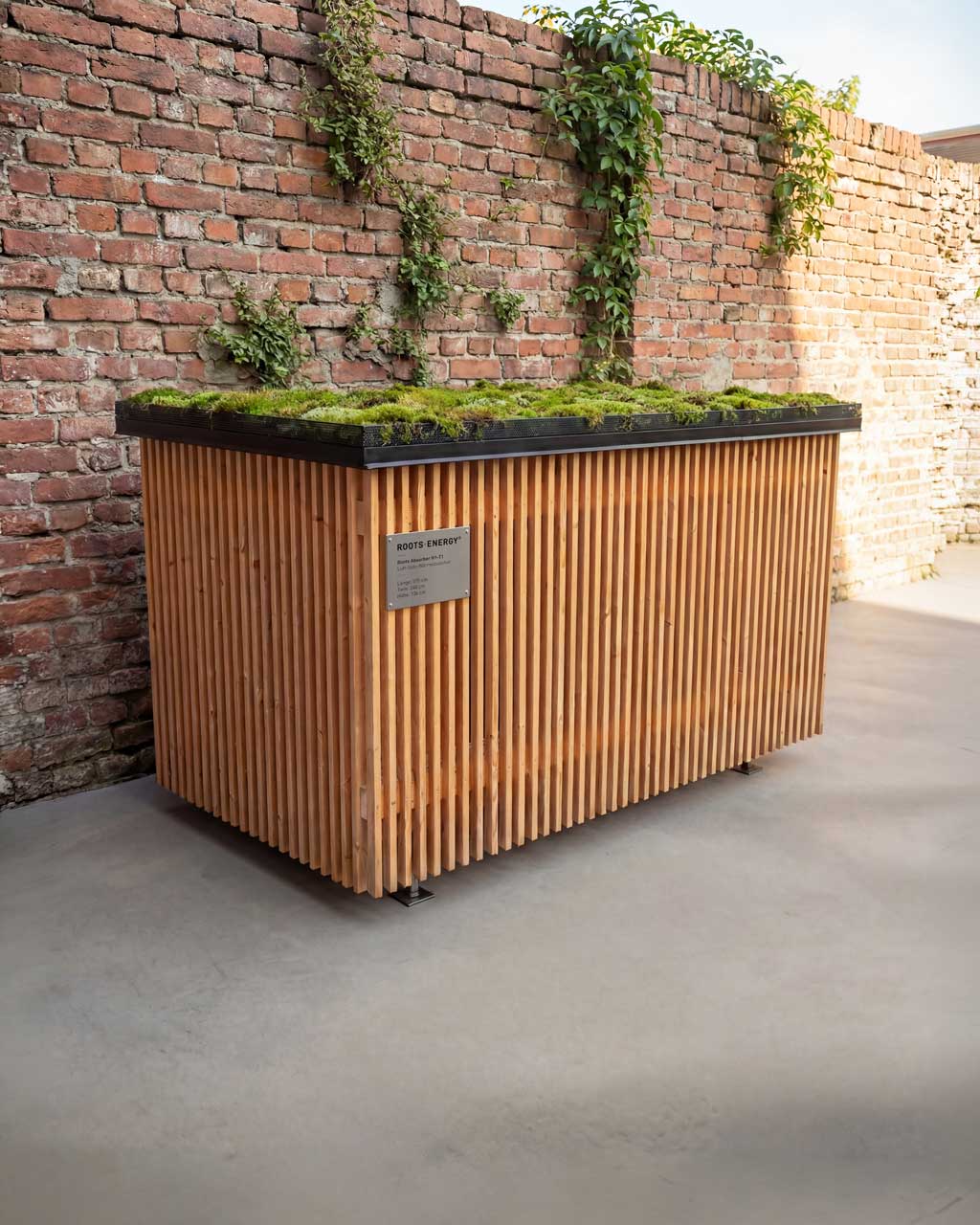 Roots Absorber. Stille Luftwärme.