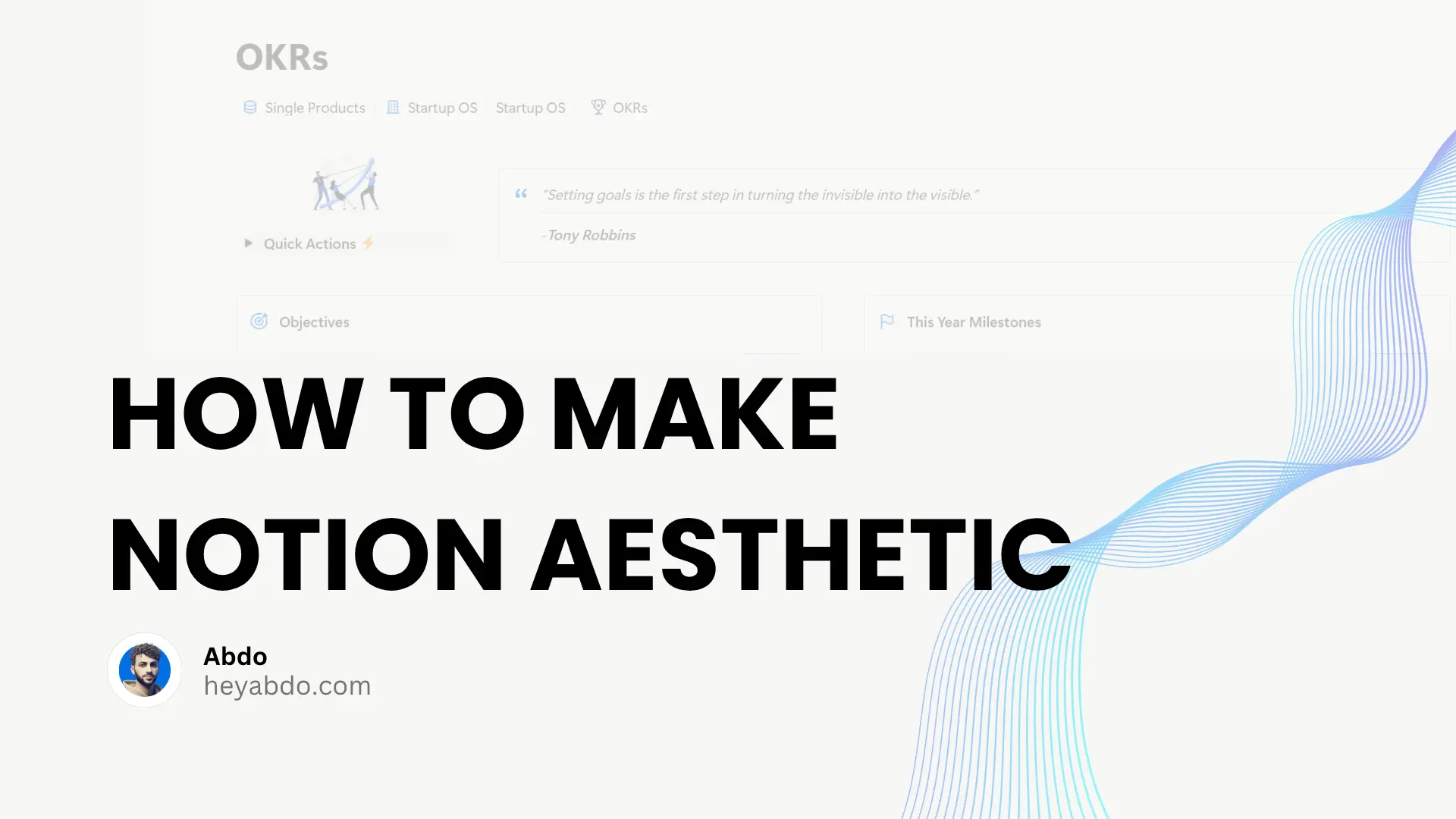 how to make notion aesthetic