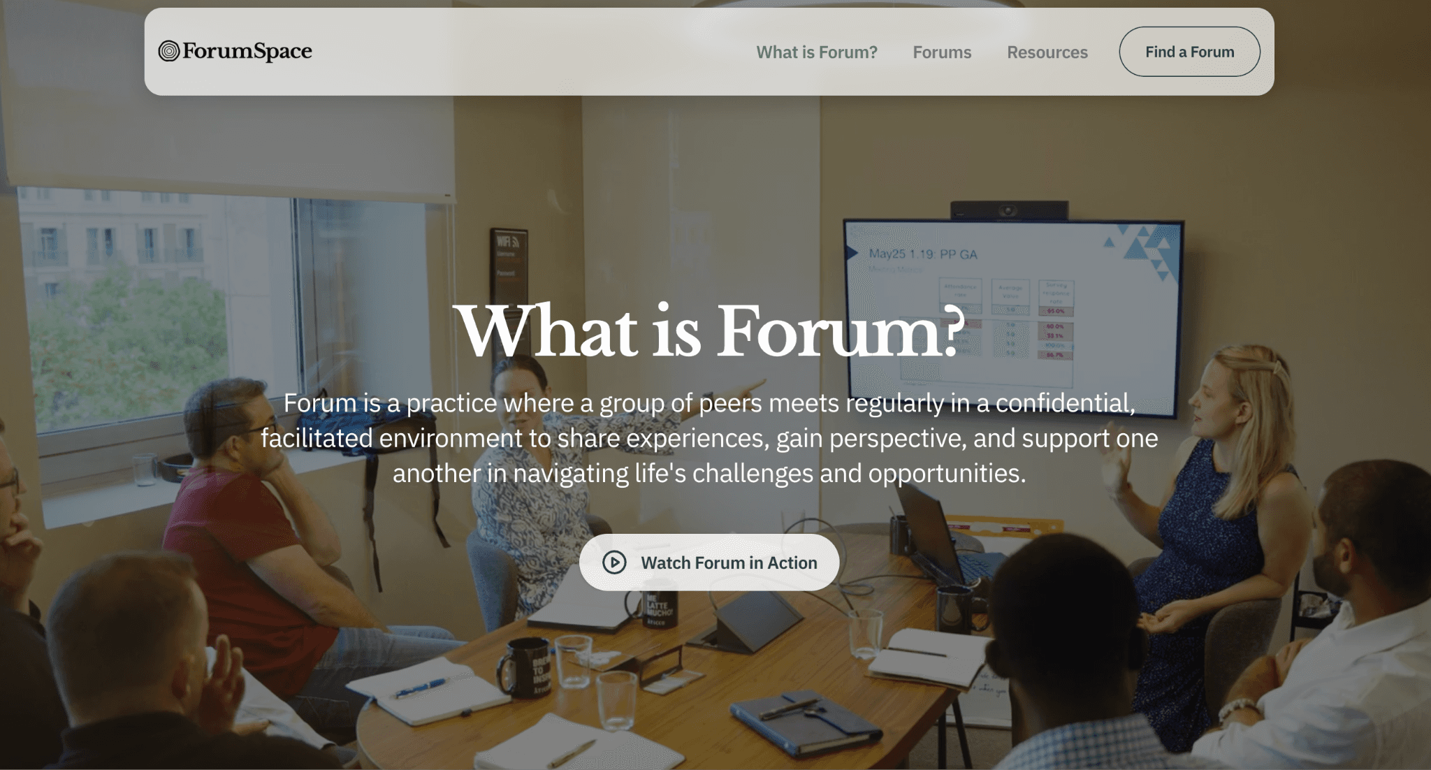 How a Forum Differs from Other Formats