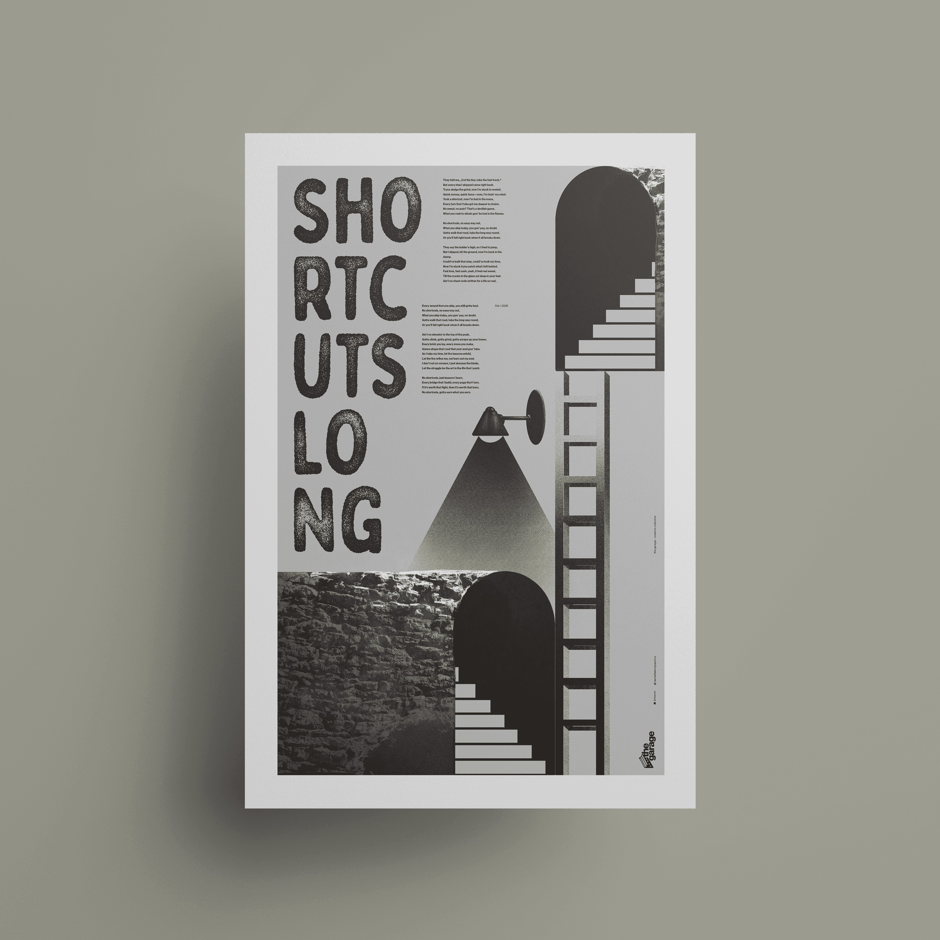 Poster mockup from Daniel Fatemi’s personal poster design collection