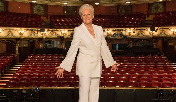 Glenn Close in Sunset Boulevard at the London Coliseum