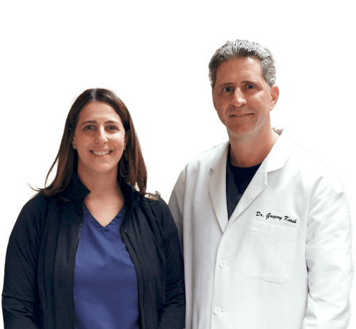 Dr. Kersh and Robin (physical therapist)