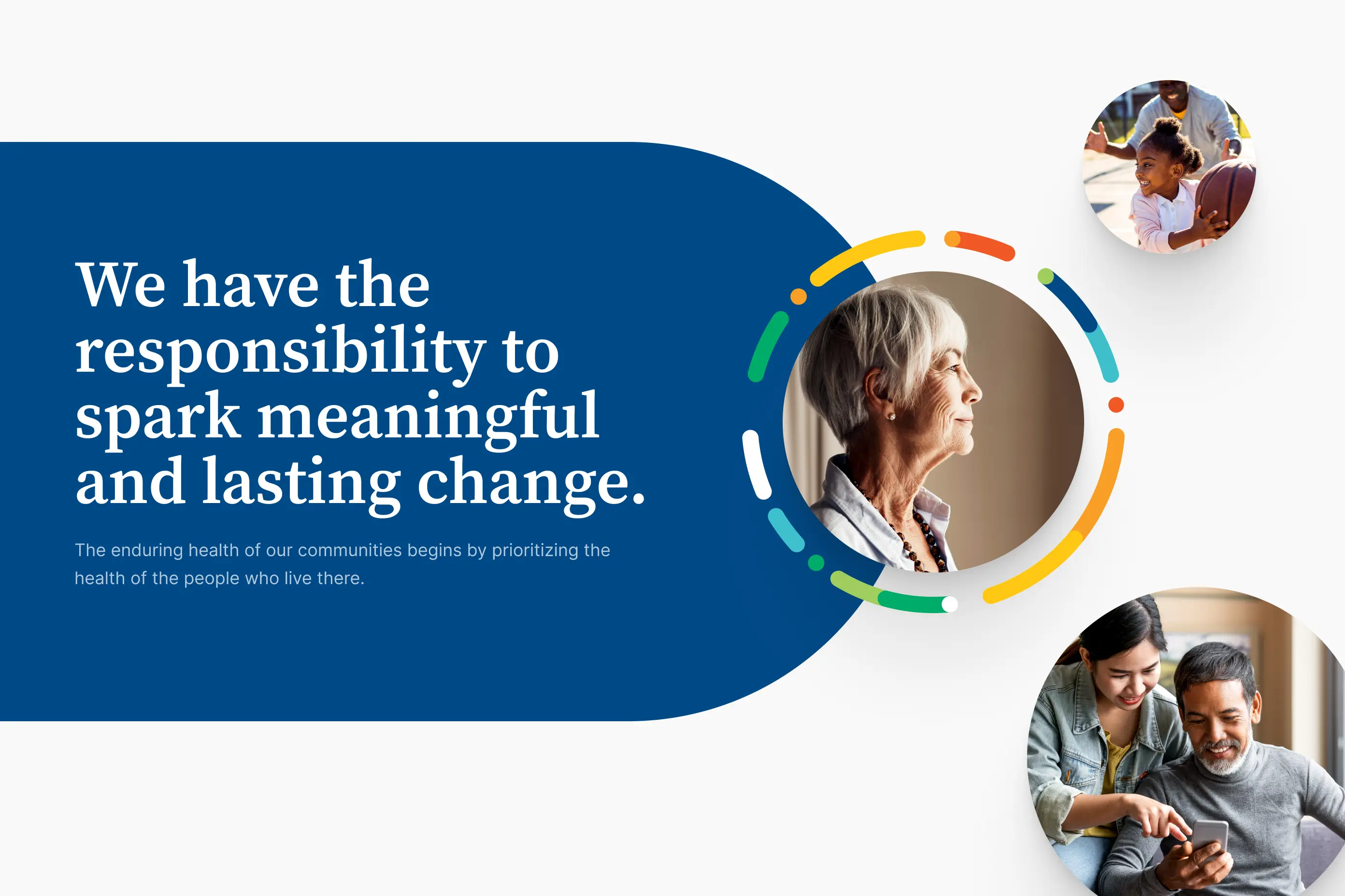 Catalyst Health Group mission section — community health impact statement