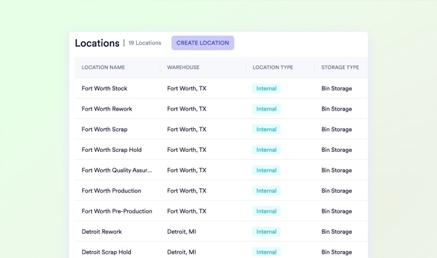 Bin Transfer - Every move logged and reversible