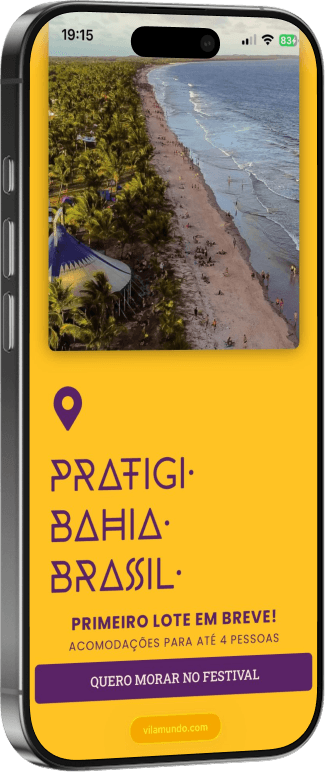 The top half of a screen of a mobile device