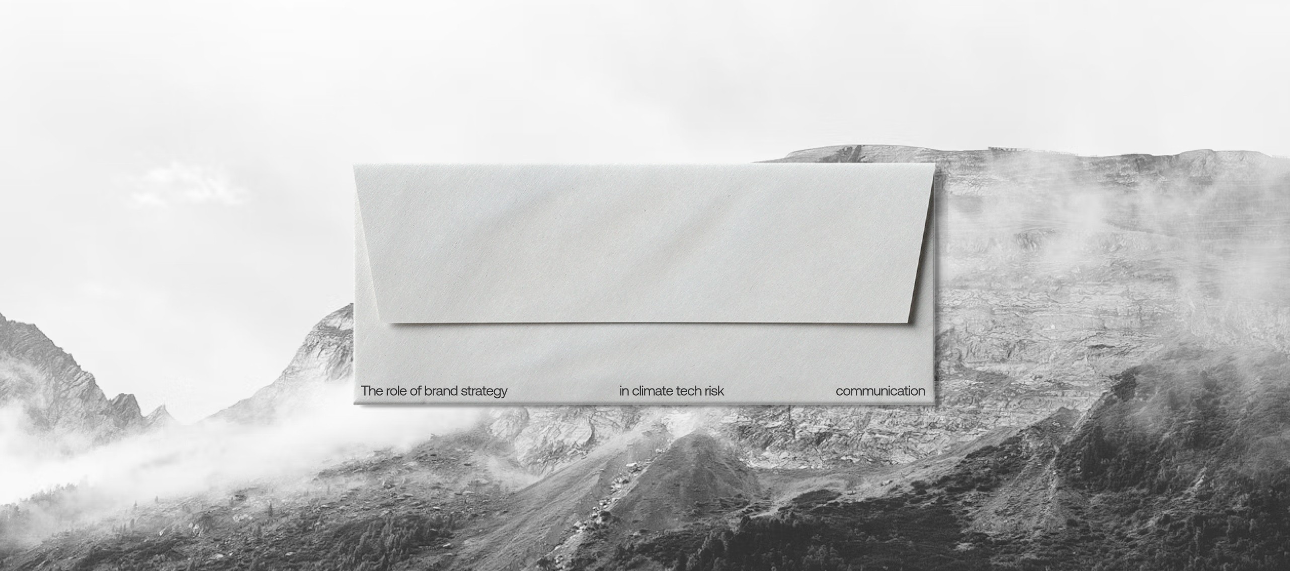The role of brand strategy in climate tech risk communication