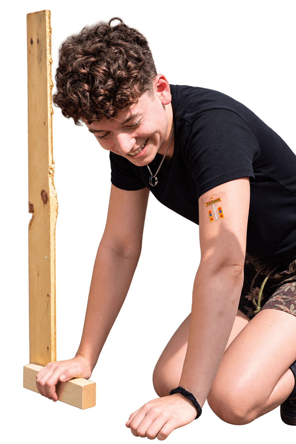 Voedselbankjes timmeren