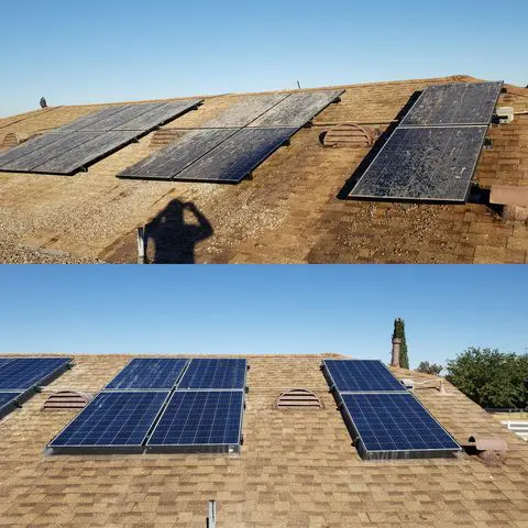 critter guard solar panels cleaning from bird drops