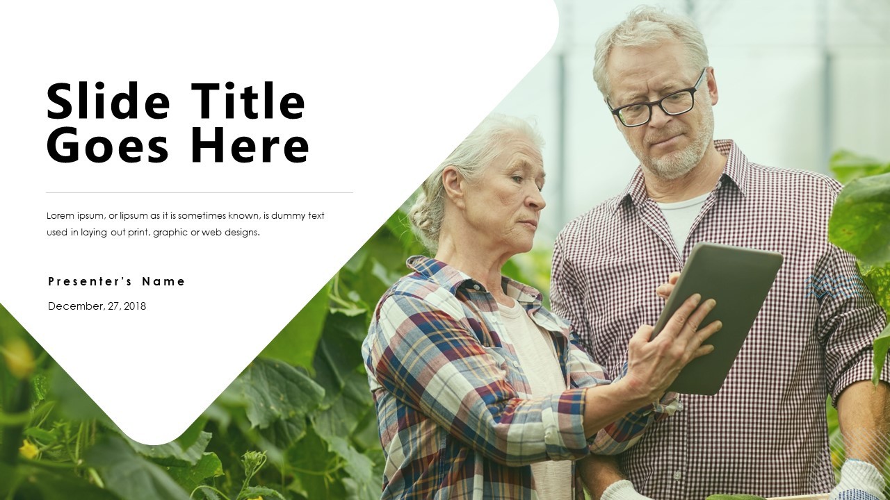 Engaging Presentation Slide for Professional Settings