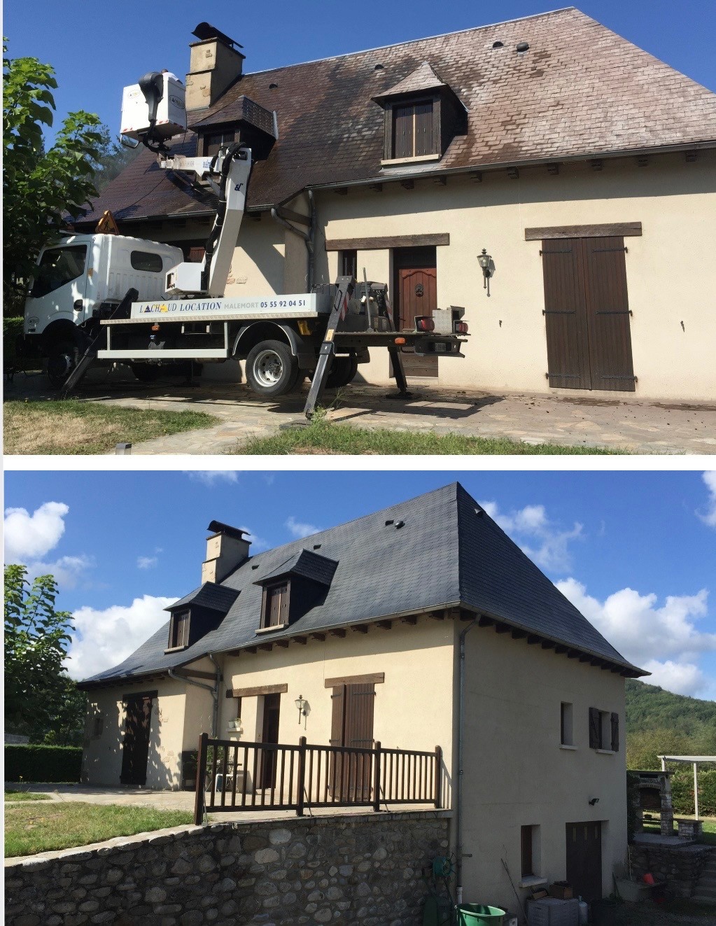 Rénovation de façade et couverture