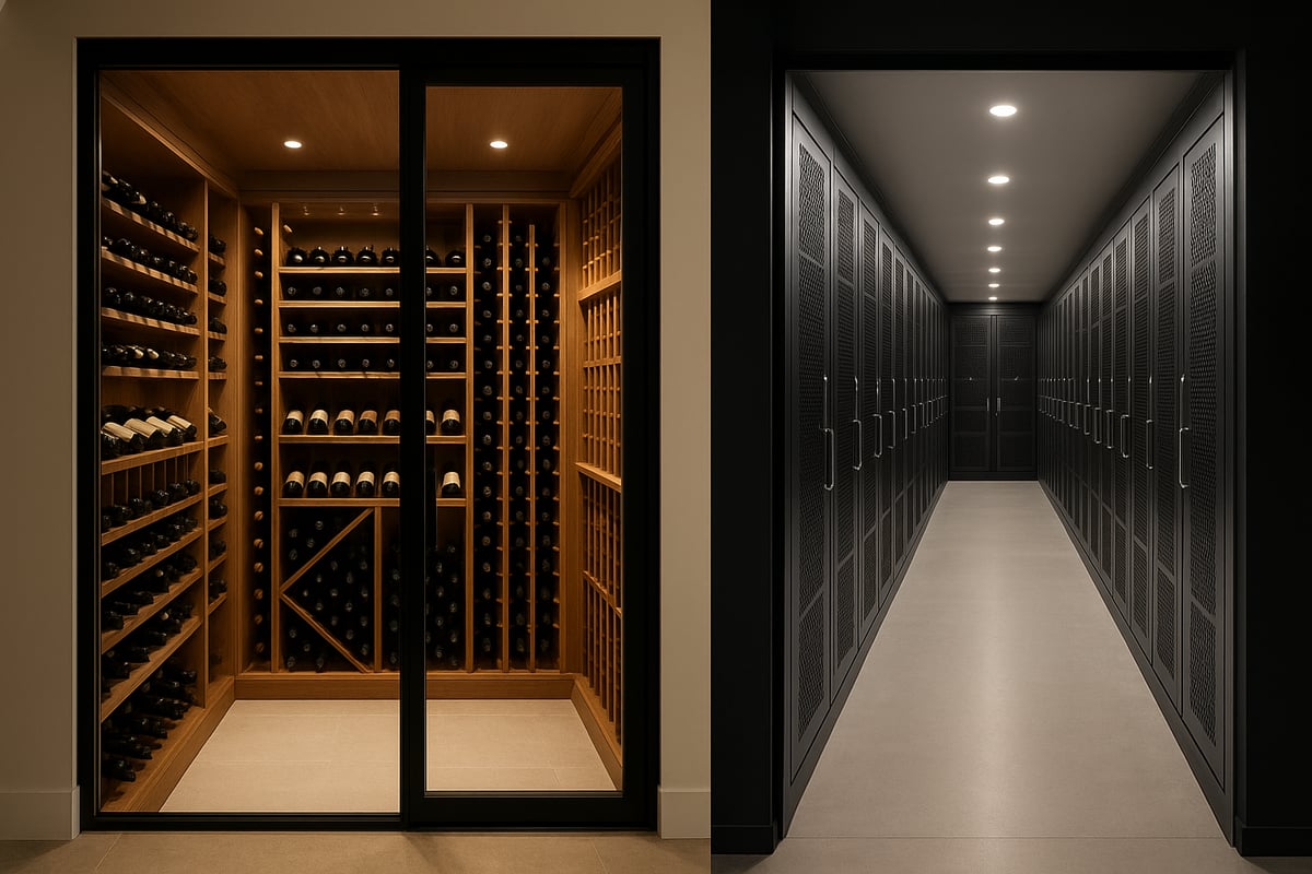 Professional vs. DIY Wine Storage in Austin
