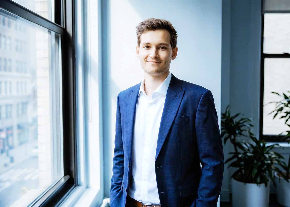 Portrait of Nils Adamek