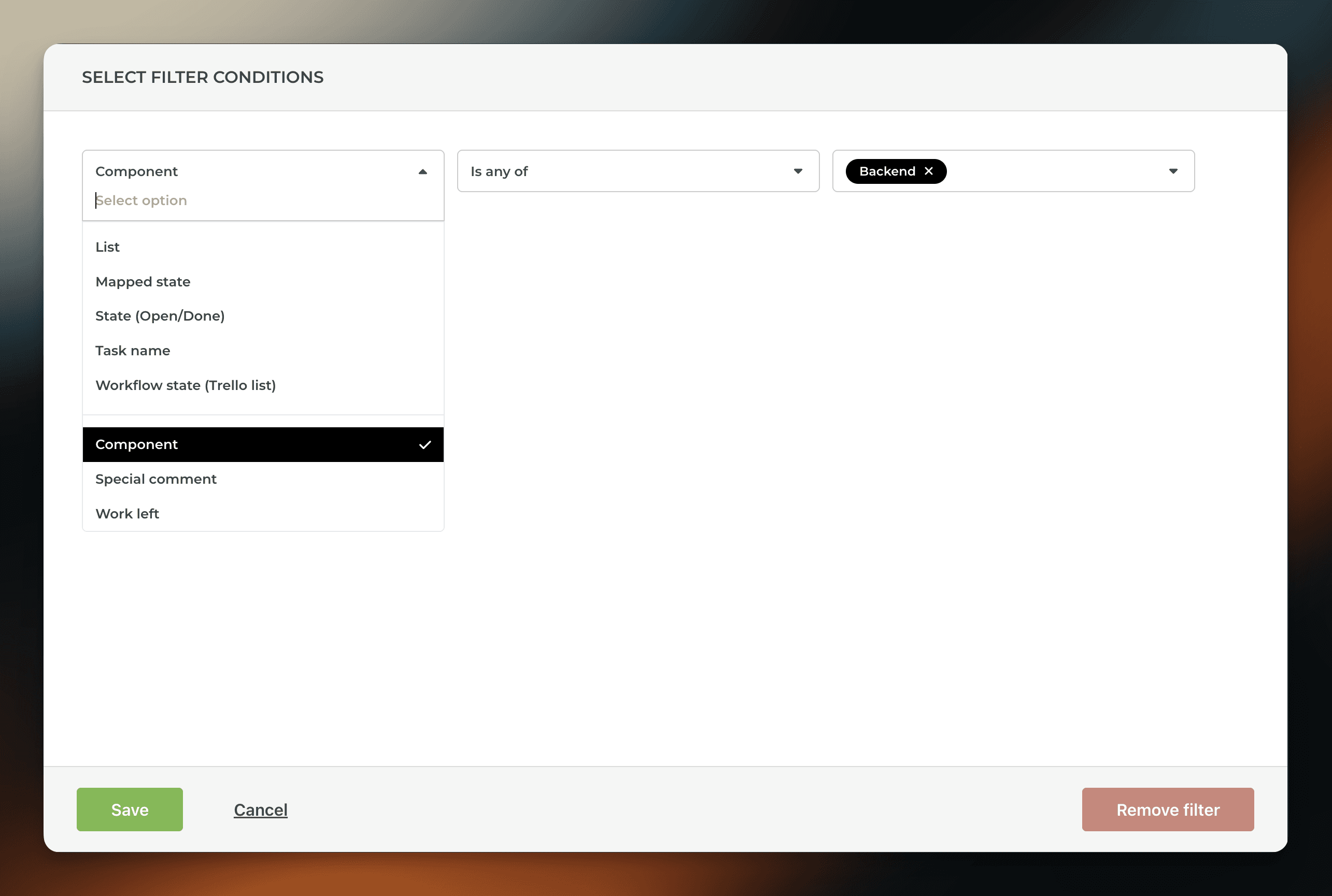 Drop down custom fields at the bottom
