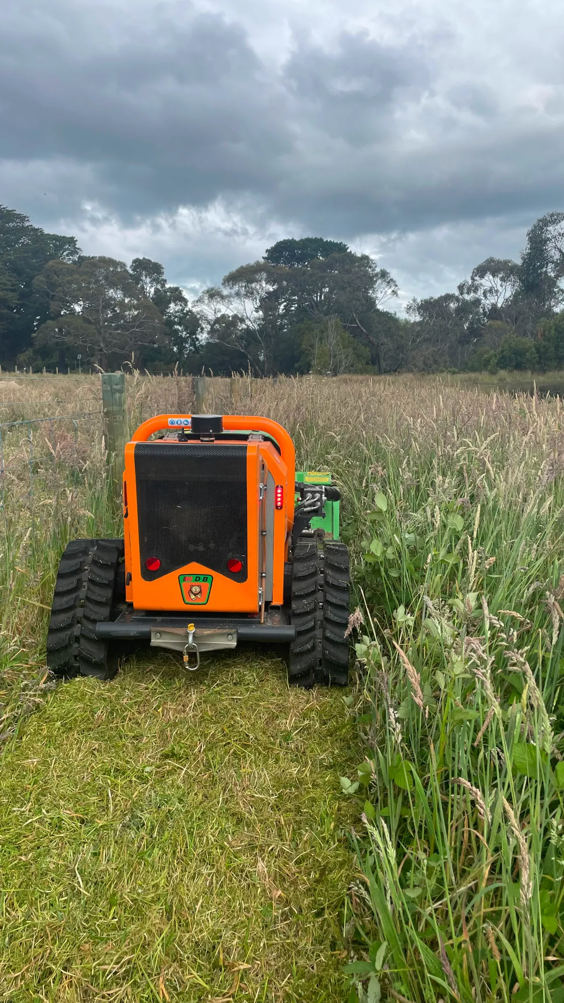 The Green Climber Mowing Lawns