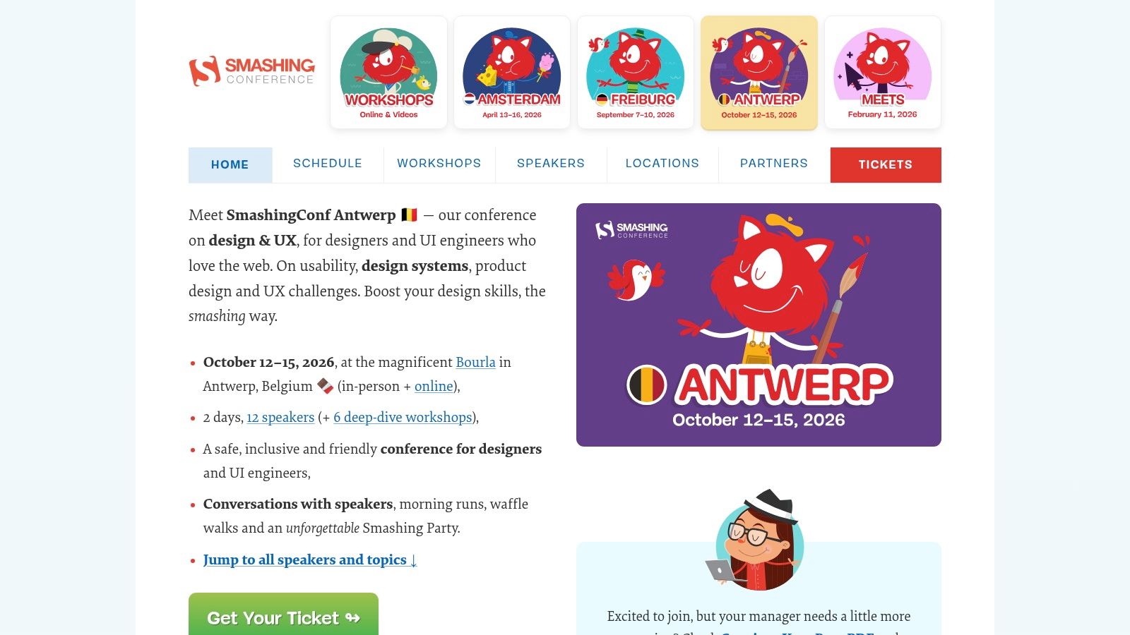 SmashingConf Antwerp 2026