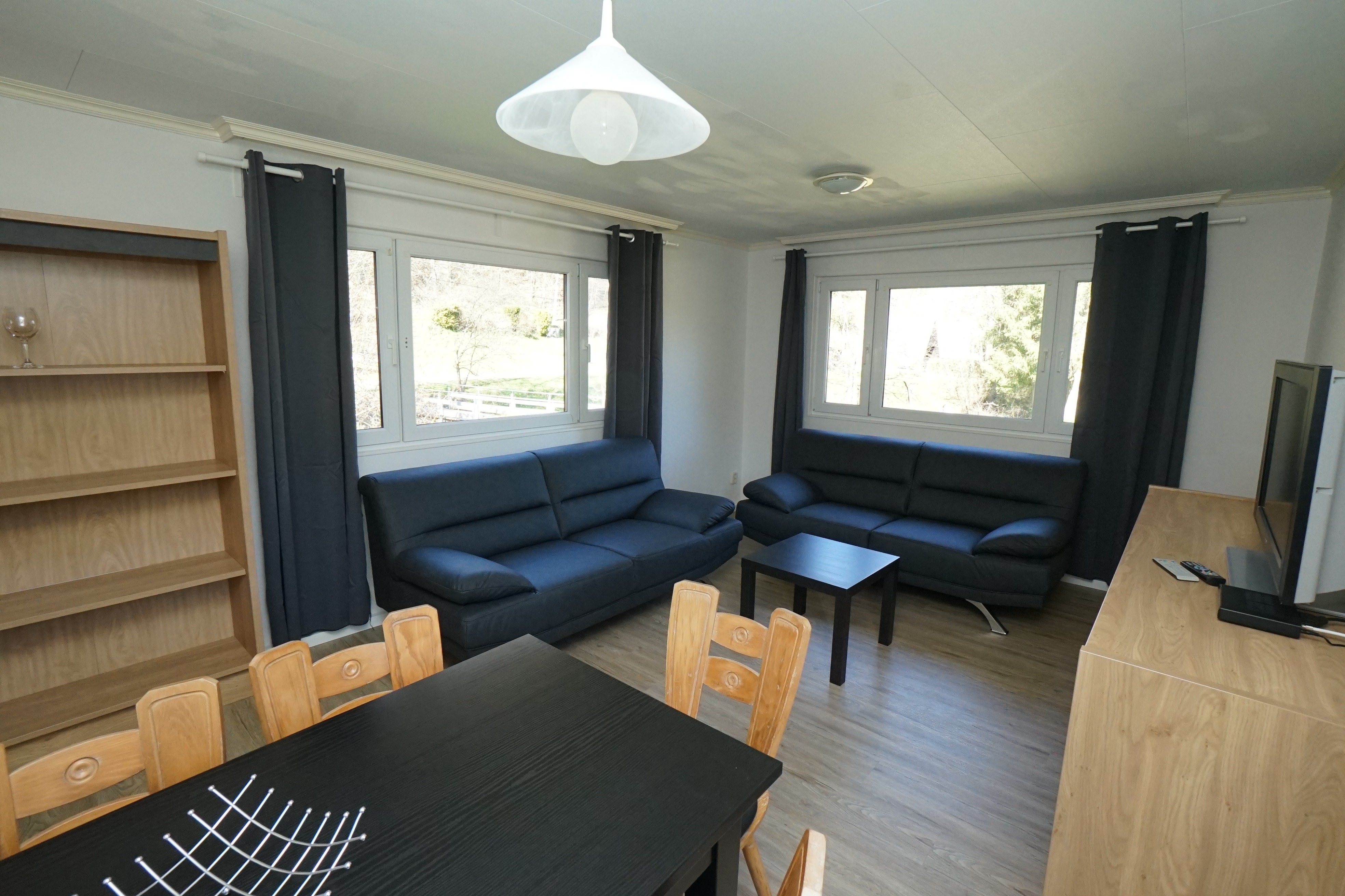 Living and dining room