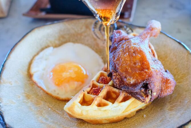 Eat at Duck & Waffle