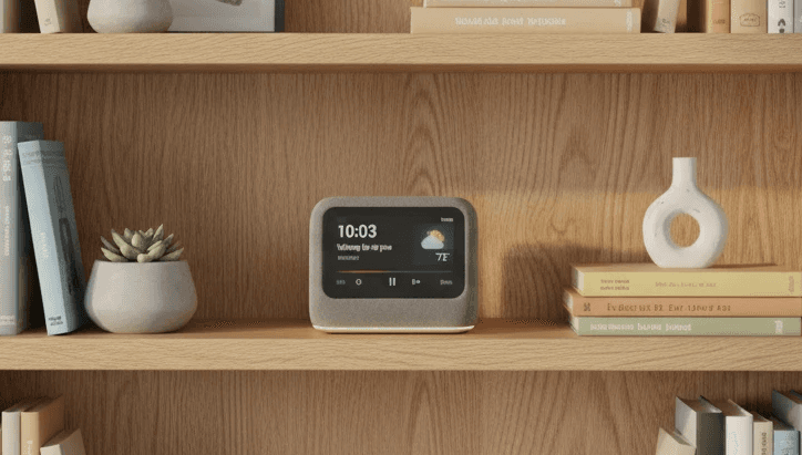 man wearing green crew-neck top and eyeglasses with black frames looking at side