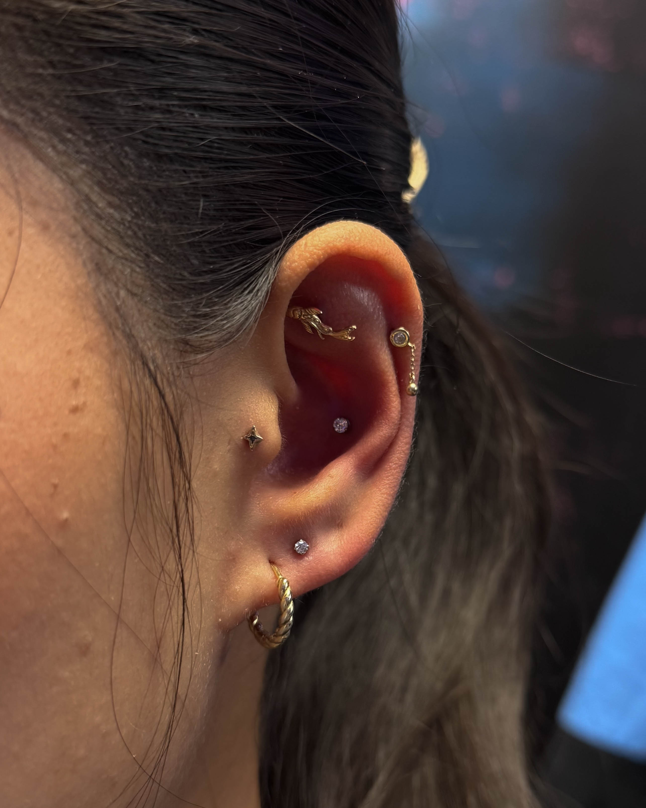 boston piercer, ear piercing, newton piercing, ear curation, piercings