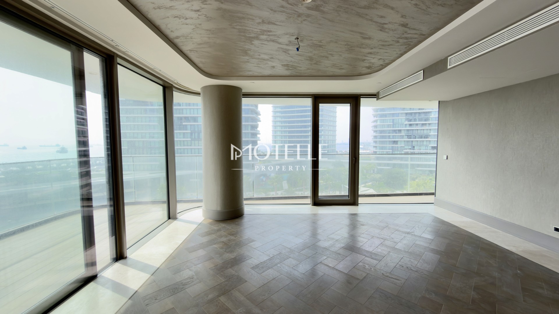Living room of 3.5+1 Yedi Mavi apartment