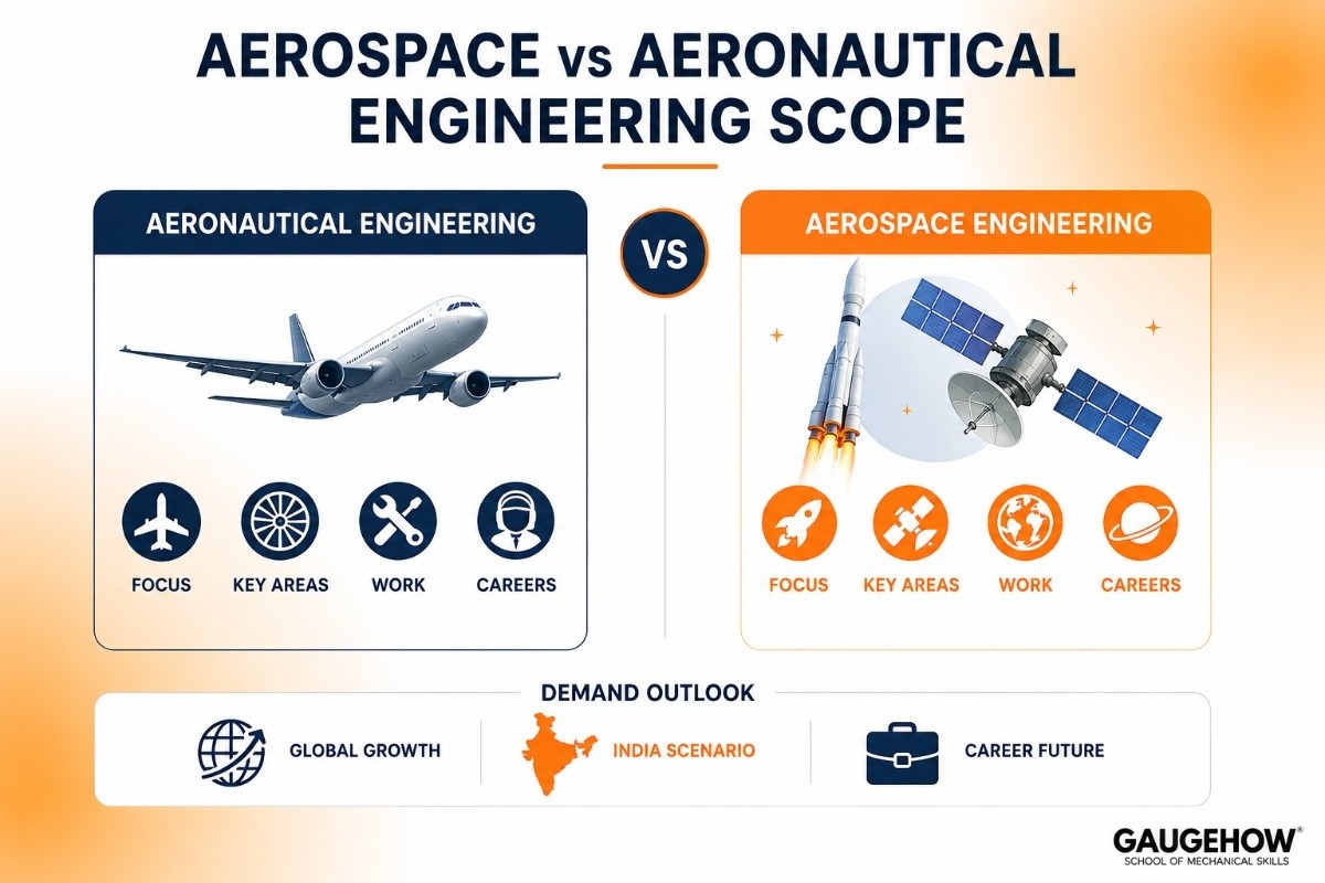 Aerospace vs Aeronautical Engineering Scope