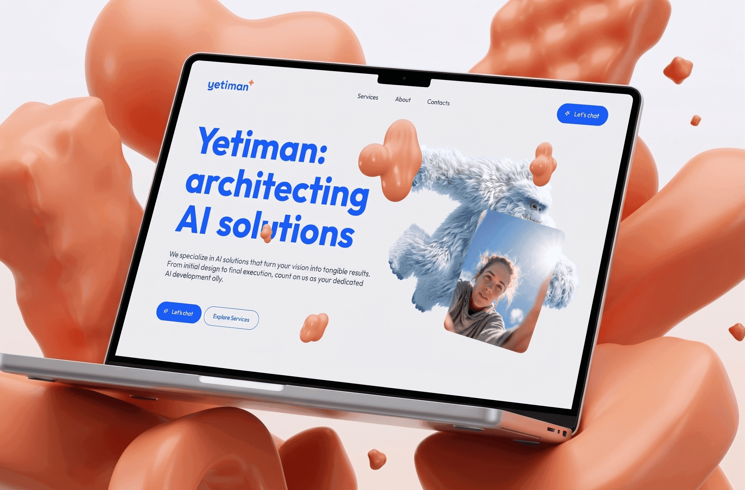 eti driving an icy winding road for AI roadmap planning.