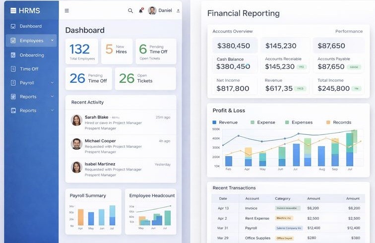 Software user interface