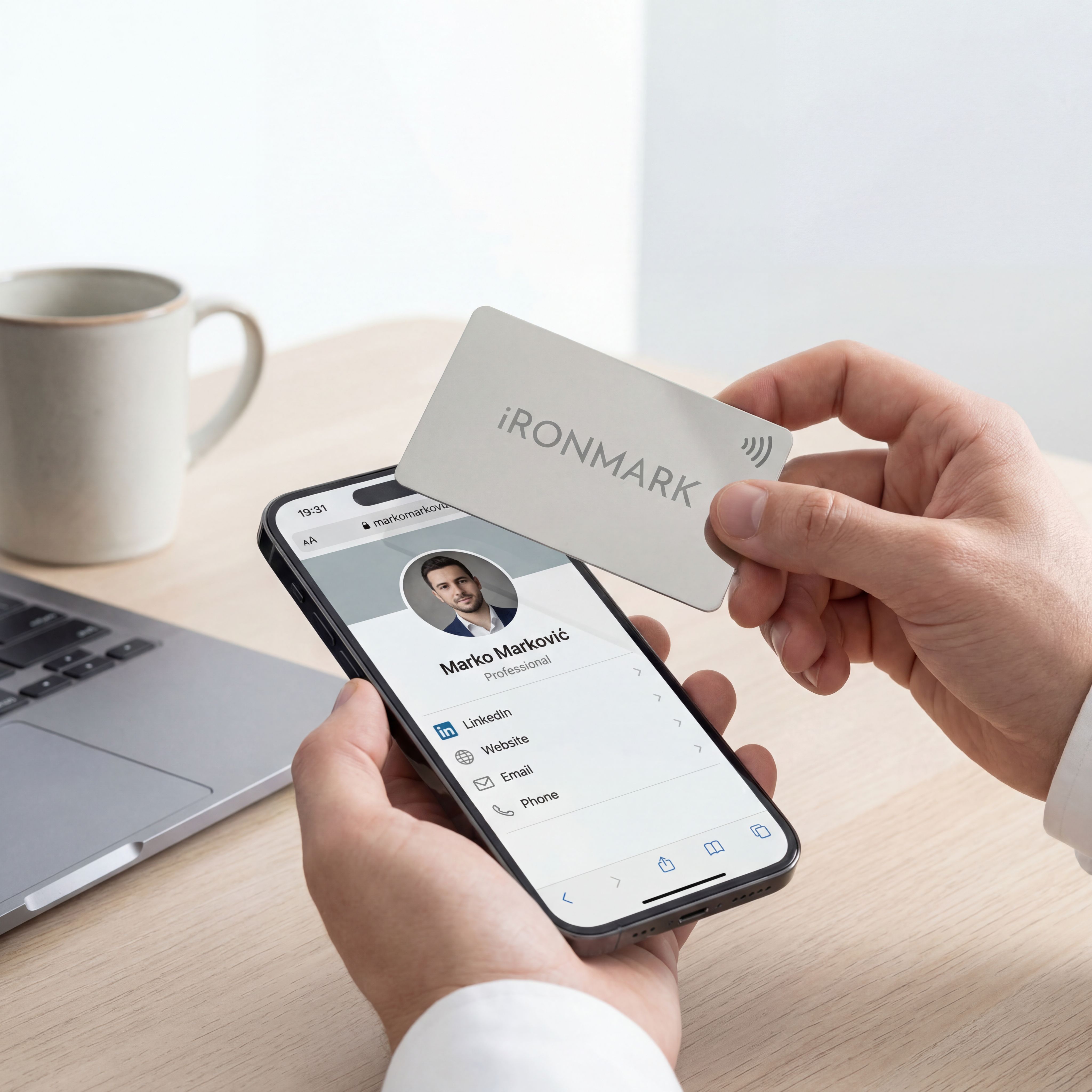 A small, dark flask is nestled among twigs and leaves on a forest floor, with a muted, mysterious ambiance.