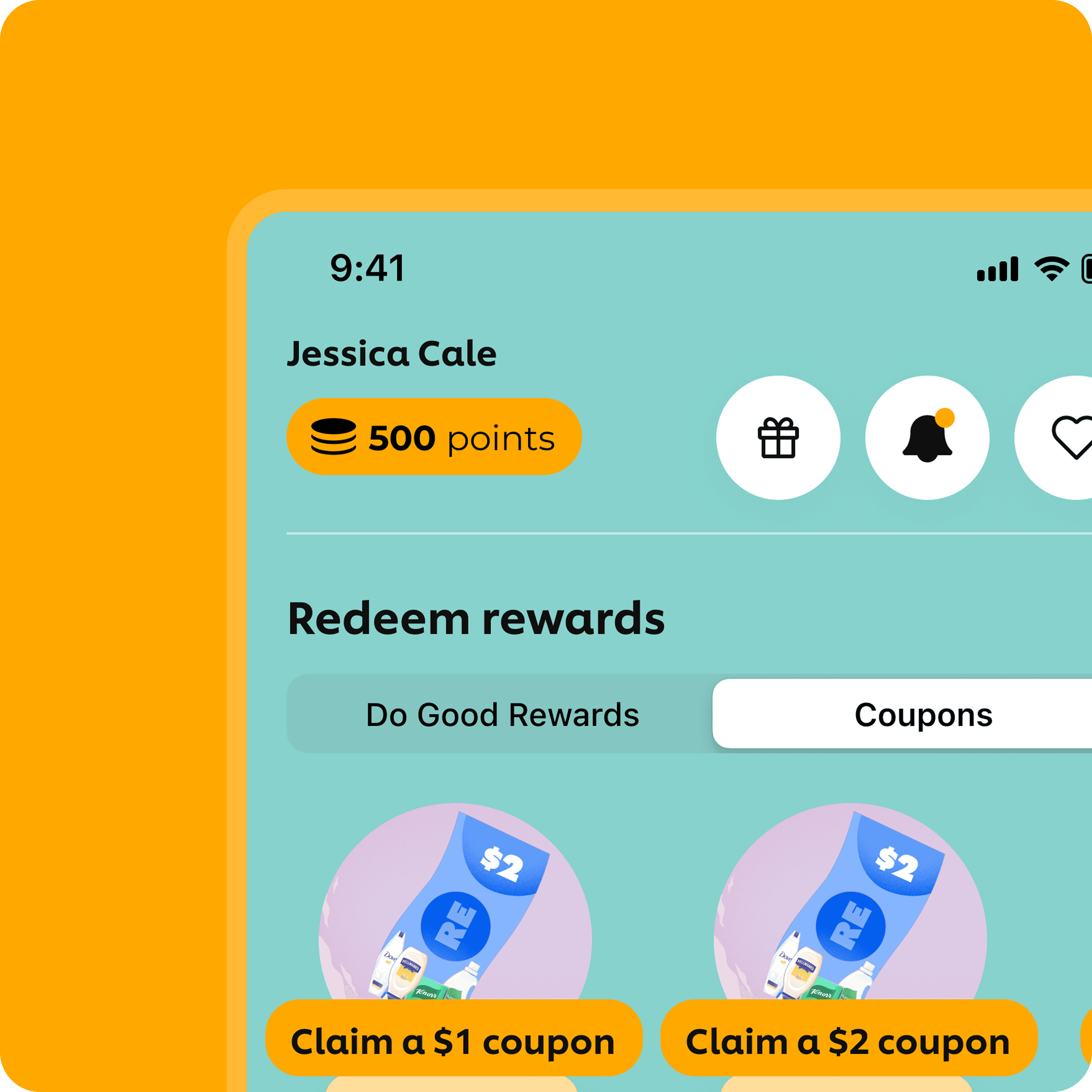 Leap rewards visual design image 2