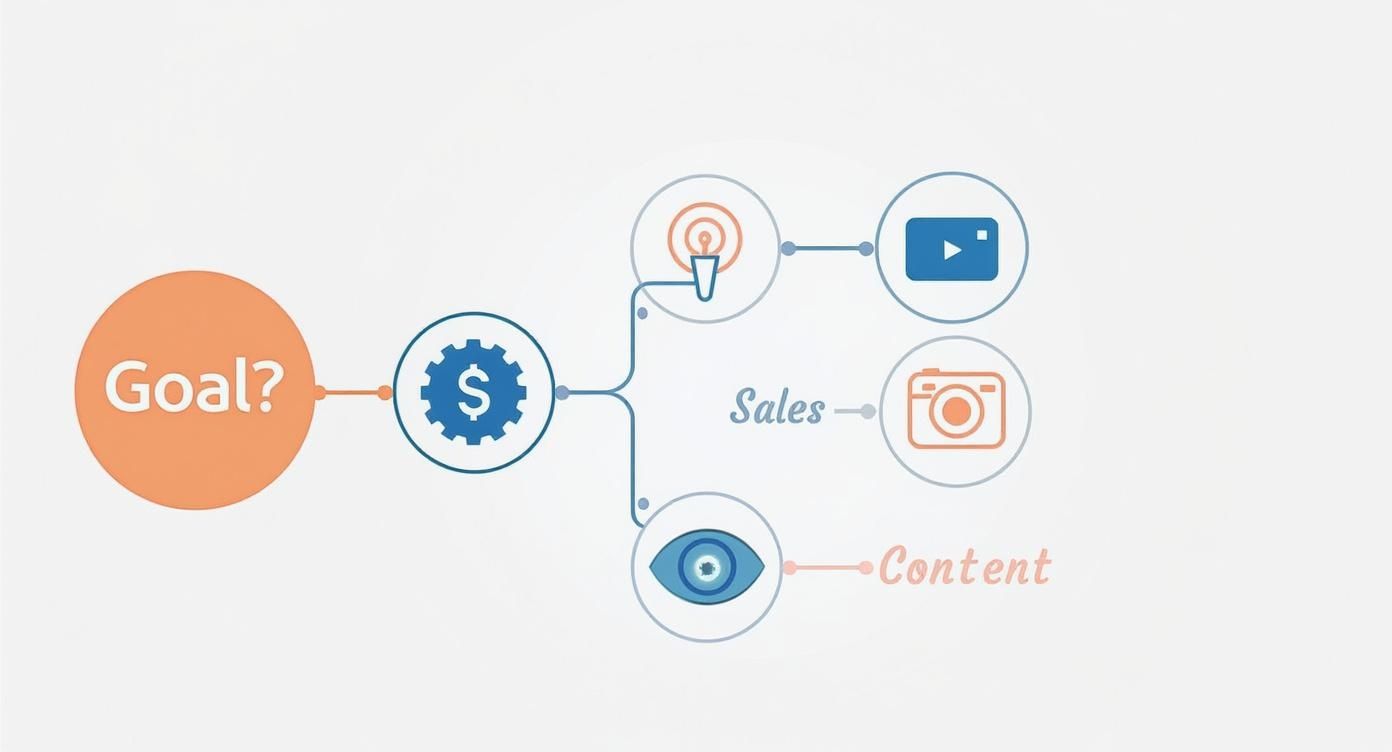 Infographic about how to find influencer on amazon