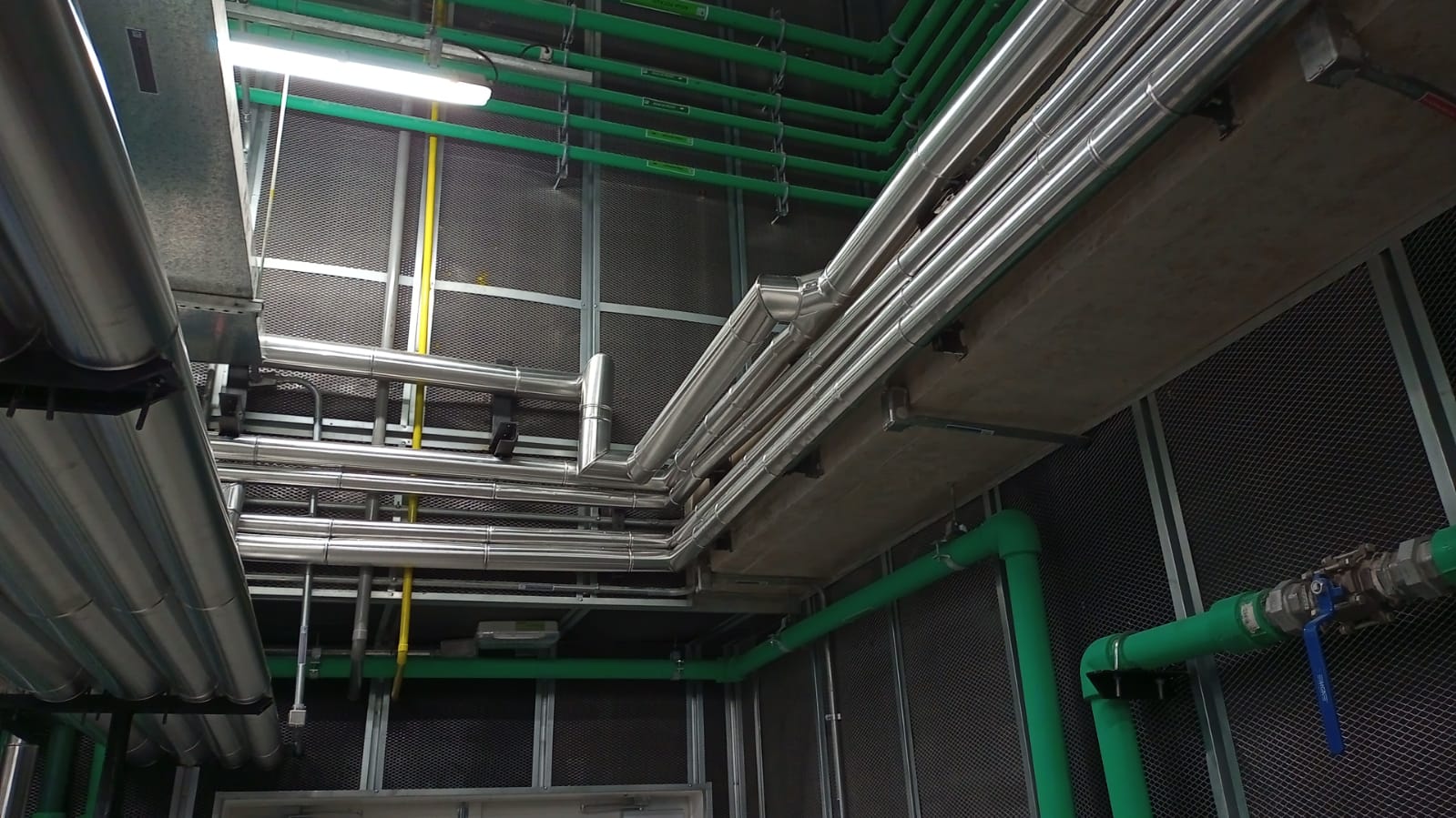 Equipamento industrial em aço inox