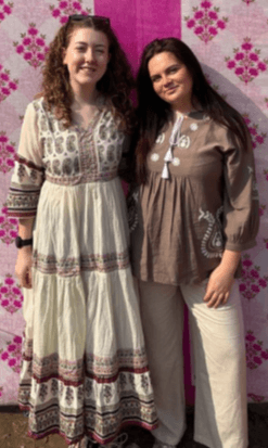 An image of the contributors, Sophie Widdows and Sarah-Jane Hughes-Evans.