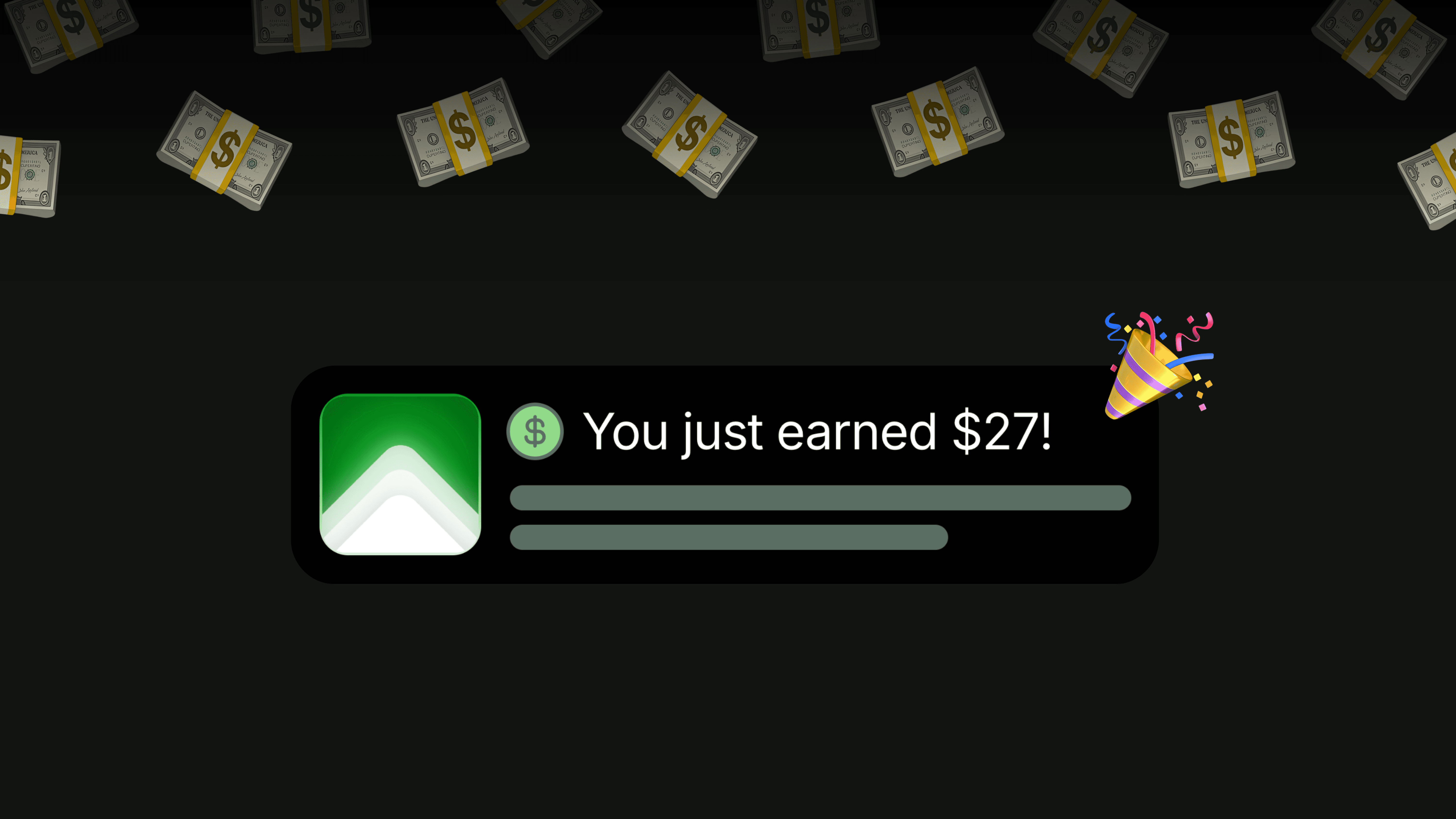 Envelope containing recommendations like “Fix churn spike” and “Action,” symbolizing actionable insights.