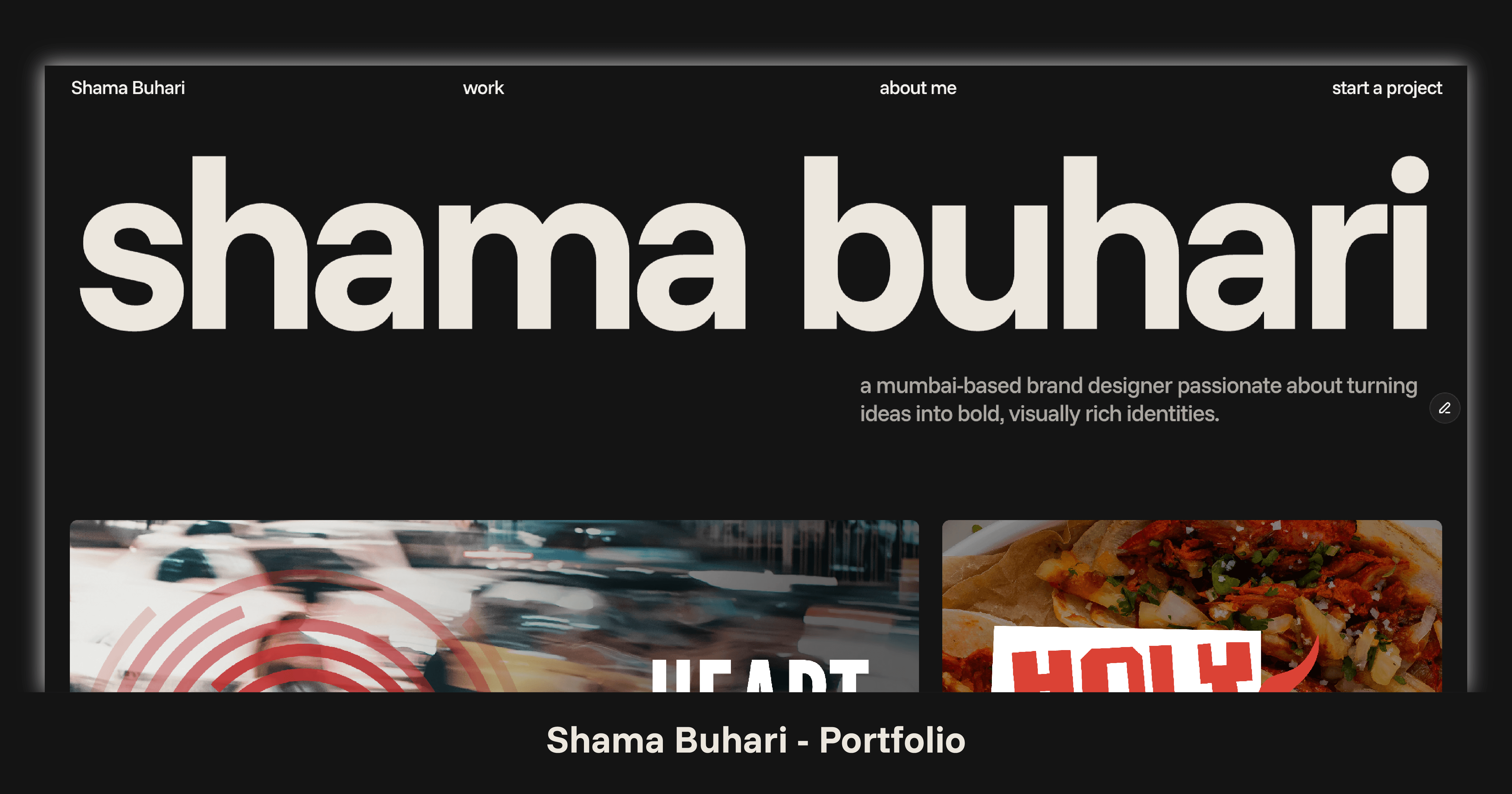 Cv Visual Inspiration Shama Buhari - Portfolio