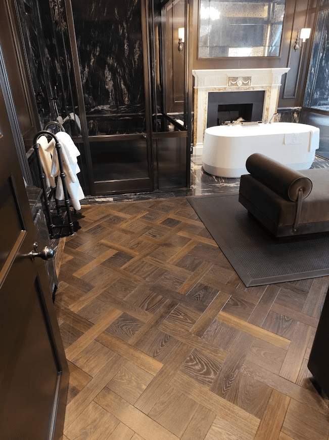 J Vito Flooring Ltd Bespoke Parquet project photograph